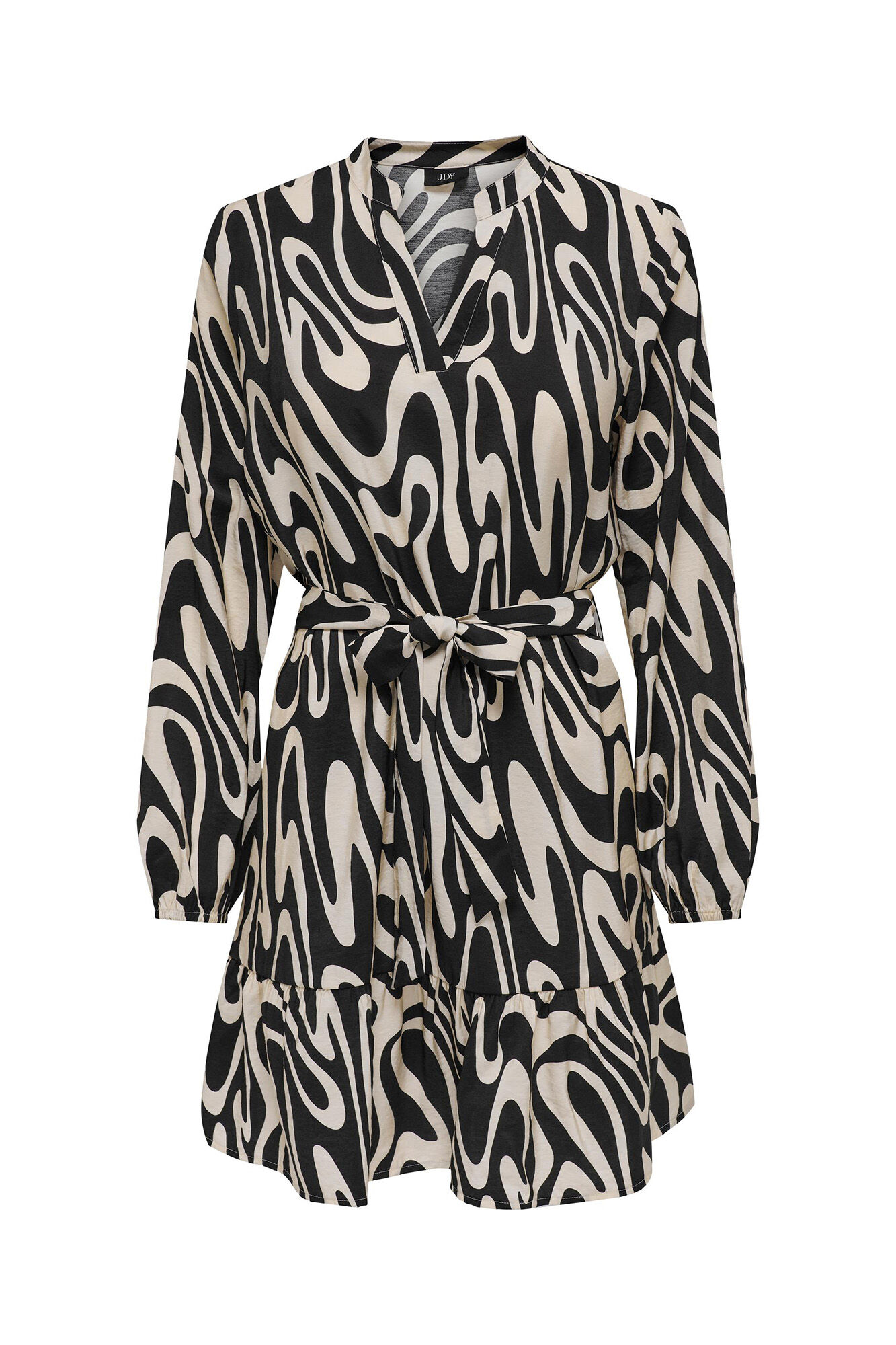 Vestido curto estampado