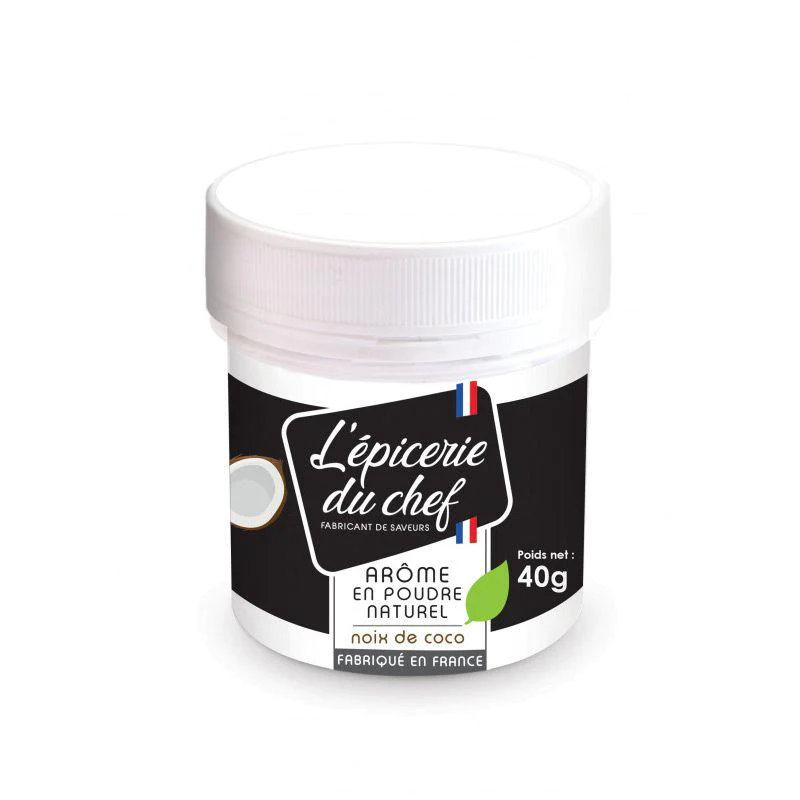 Arôme alimentaire naturel en poudre de Noix de coco 40 g Scrapcooking