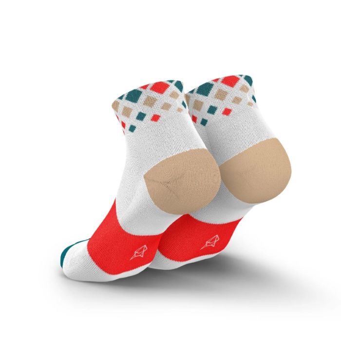 Incylence Unisex Strømper Running Crystals Short Socks Hvid