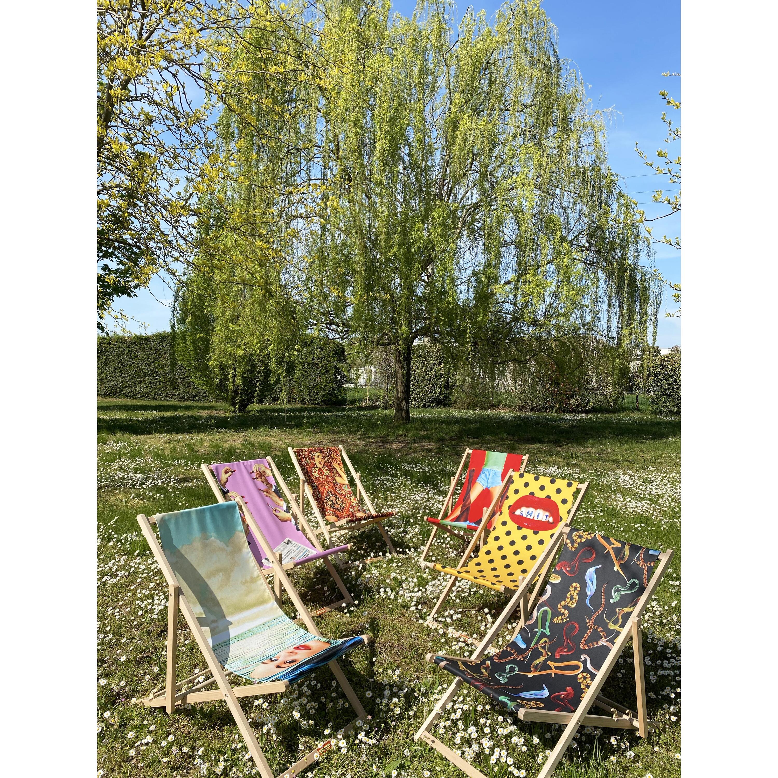 Deck Chair ligstoel Scissors