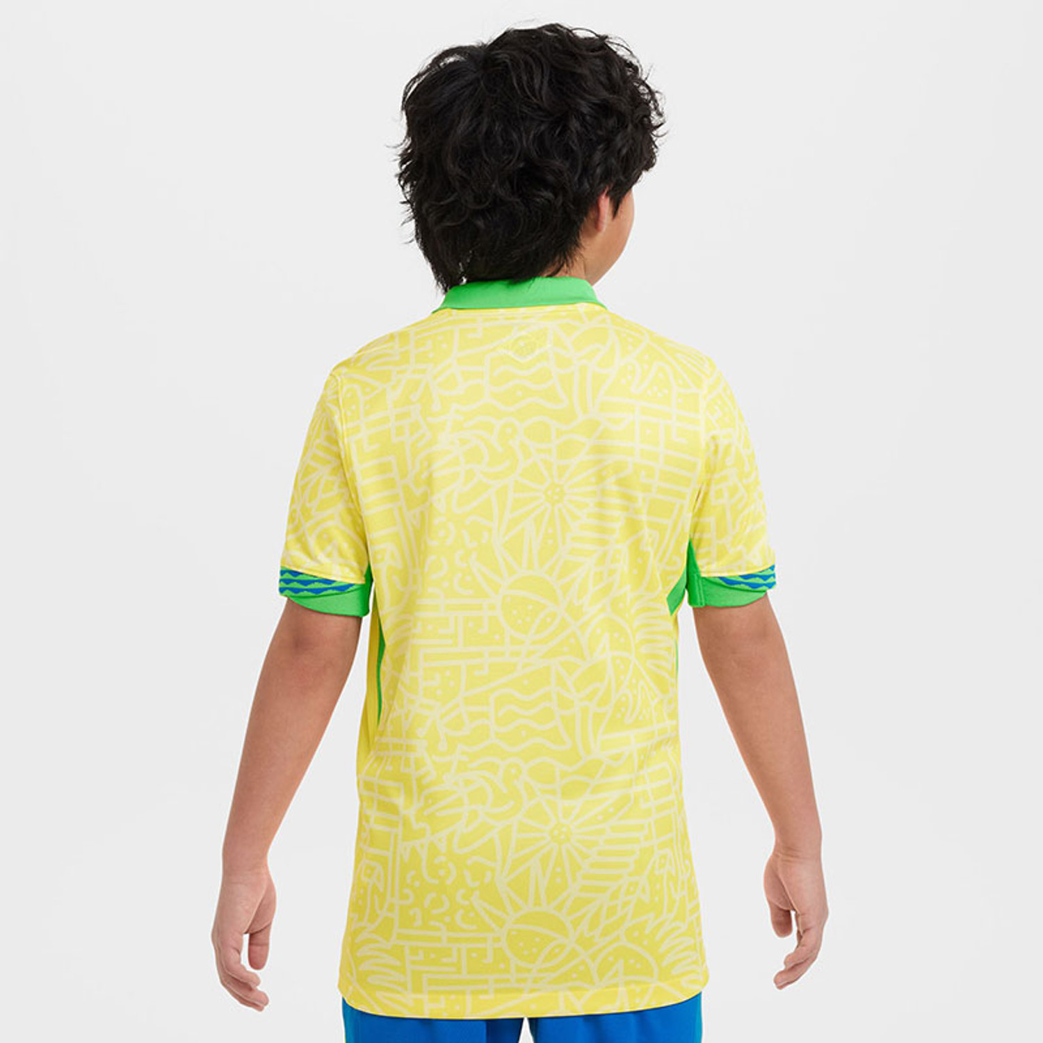 Nike Brazilië Thuis Shirt Kids 2024/2026
