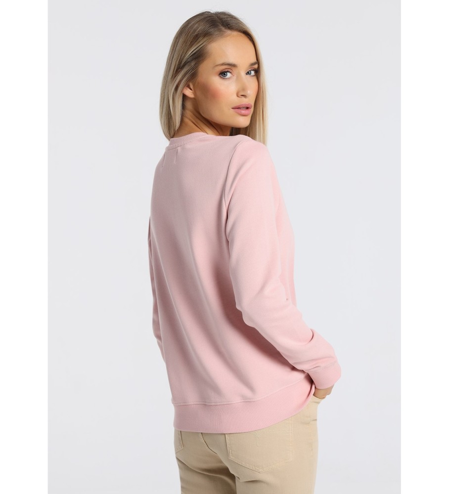 Moletom Lois 132395 Rosa