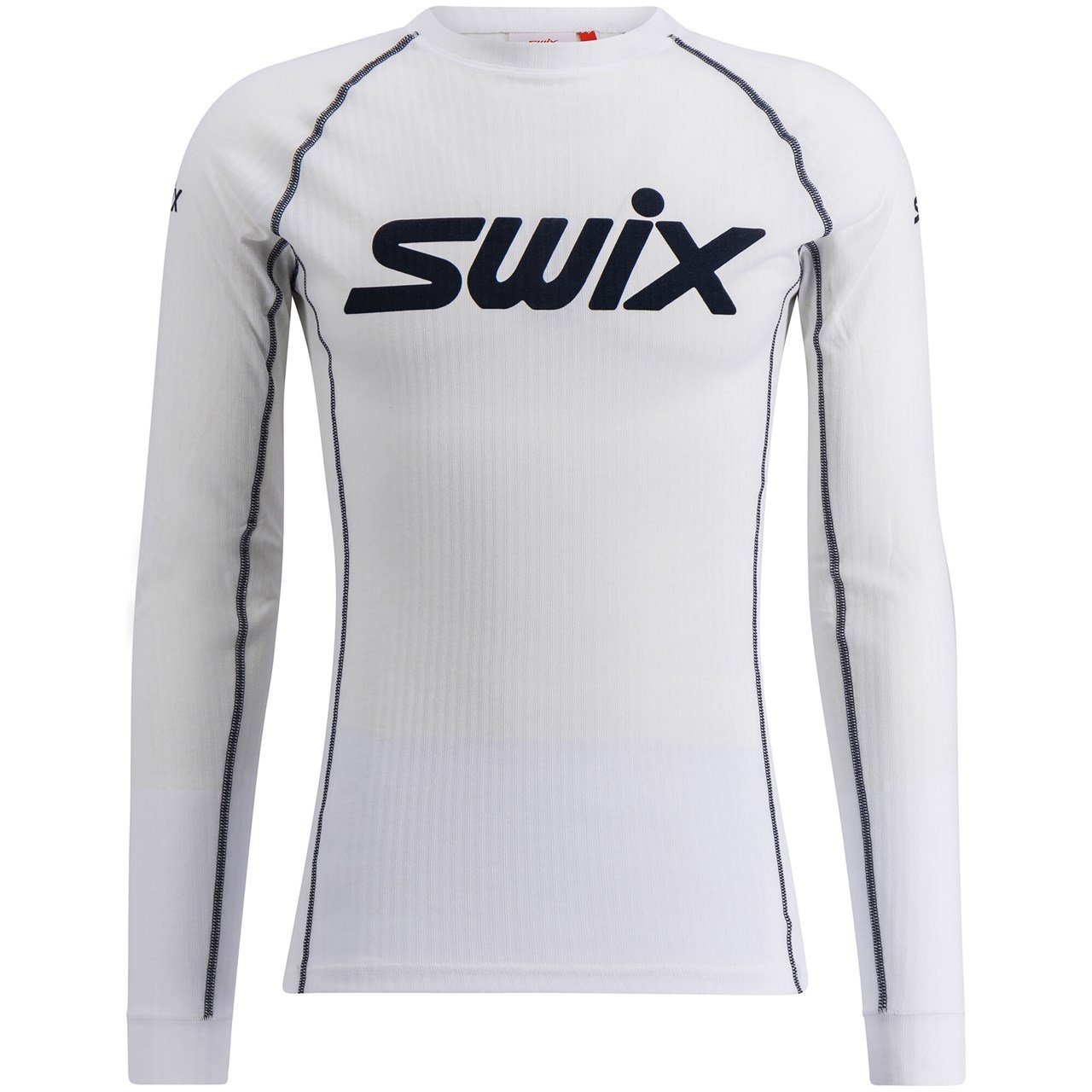 RaceX Classic Long Sleeve Herre Bright White/Dark Navy