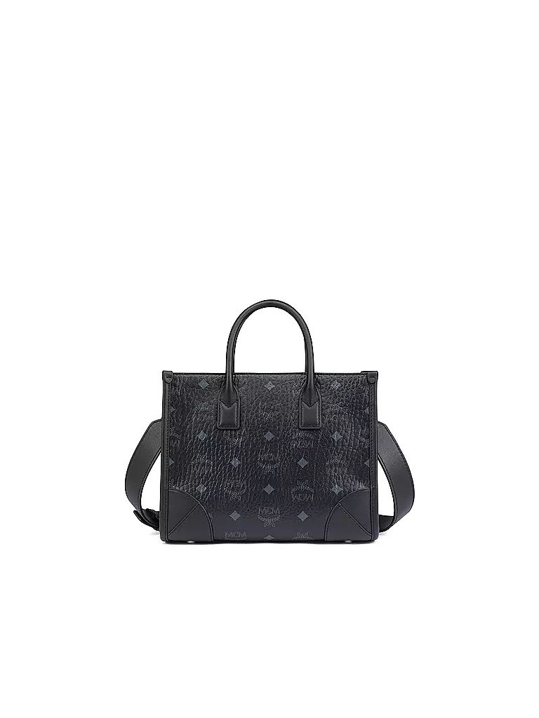 MCM Tasche - Tote Bag MÜNCHEN SMALL schwarz