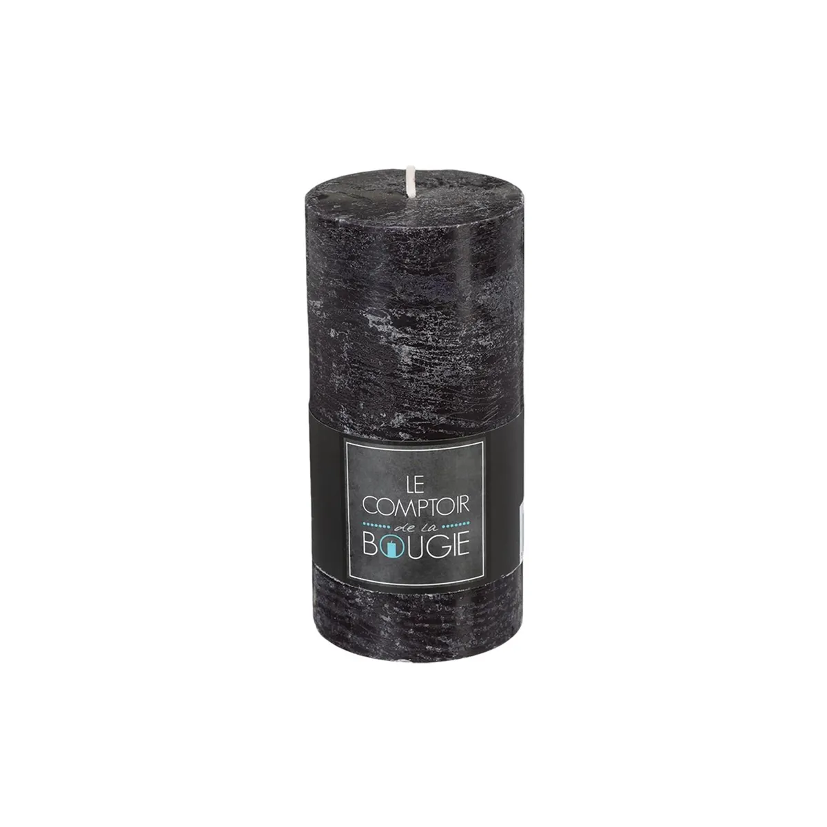 Atmosphera, Createur D'Interieur Atmosphera Bougie cylindrique noir Ø 7 x H 14 cm