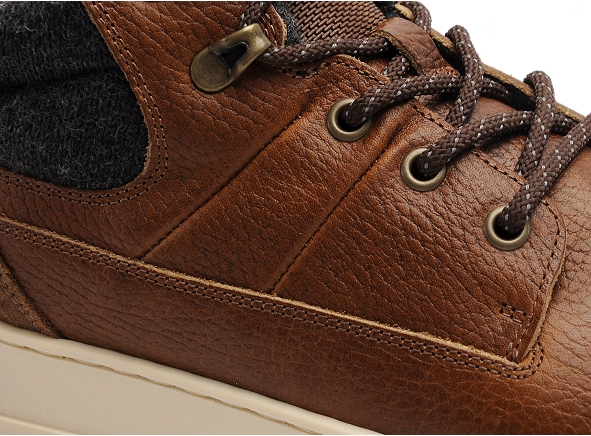 Bullboxer boots bottine homme 616p51476c marron
