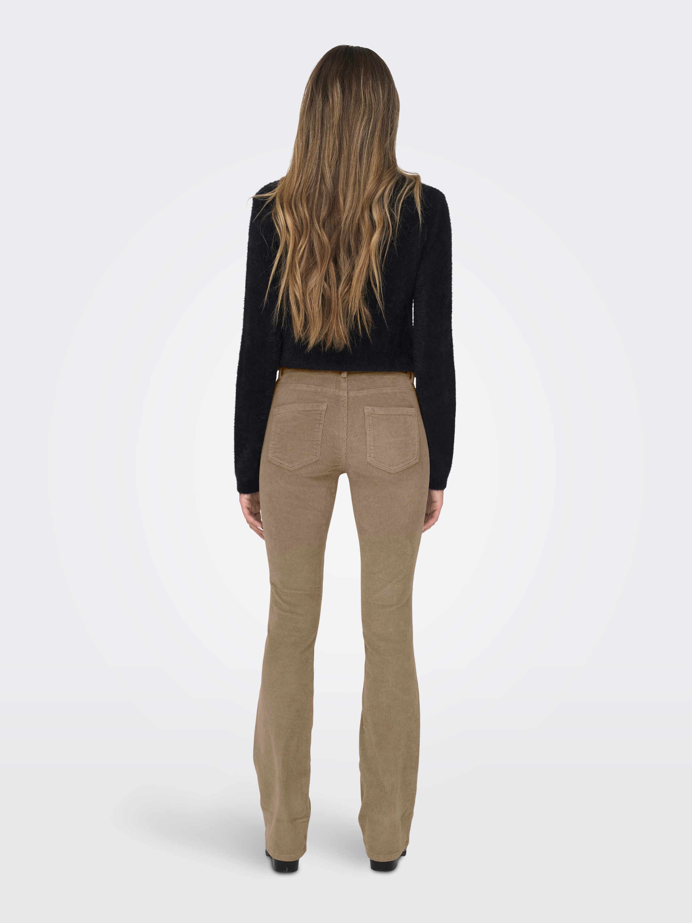ONLY Cordhose »ONLMARY – Flared Cordhose mit Stretchkomfort«  slim fit, modisch, Cord, Baumwollmischung