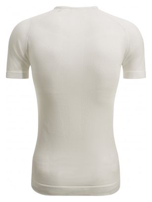 Sous-Maillot Manches Courtes Santini Rete Blanc