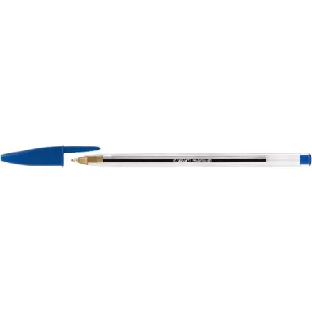 Kugelschreiber BIC® Cristal® Medium, 0,4 mm, blau, Schachtel à 50 Stück