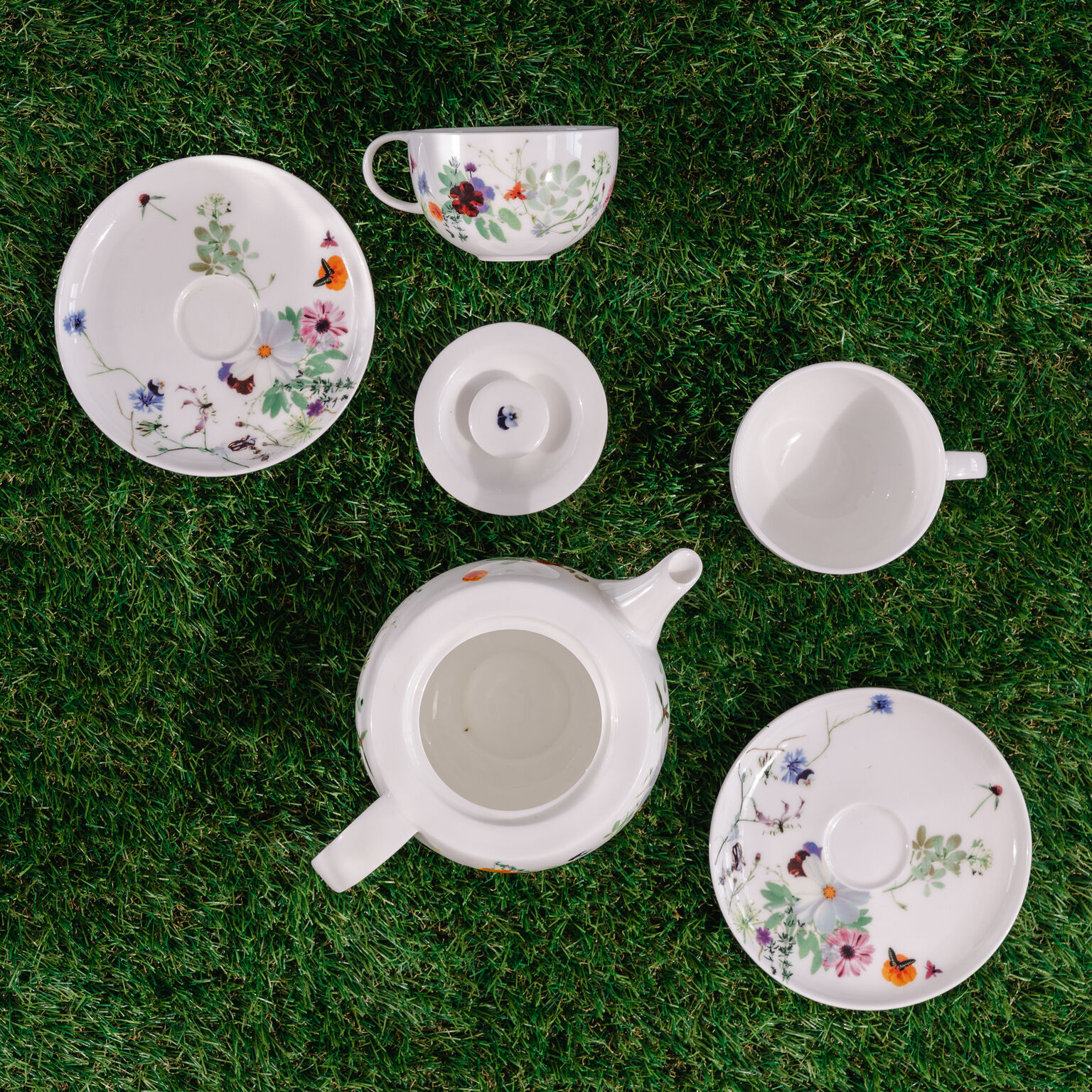Brillance Bone China Grand Air Teeset 5-tlg.