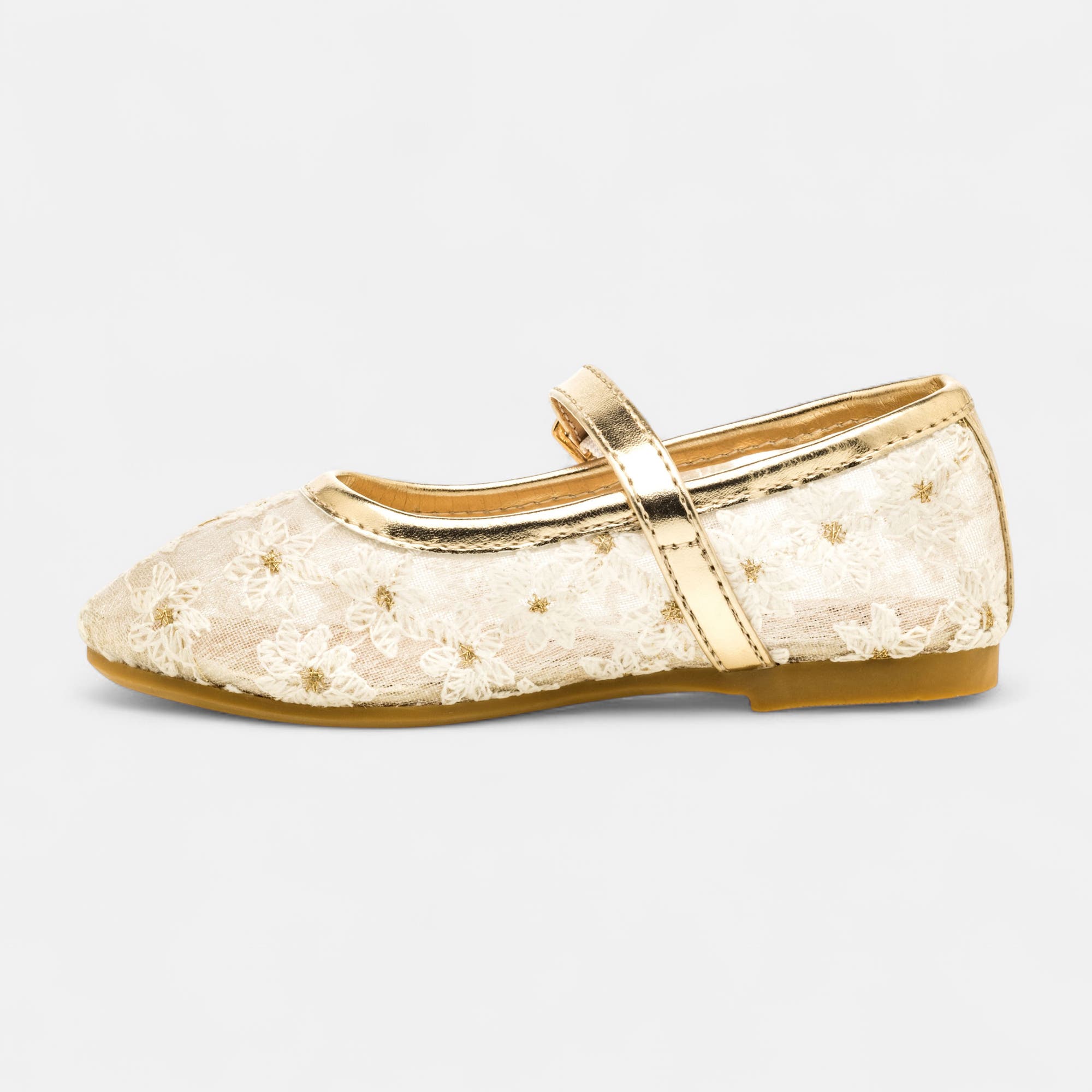 Ballerines Fille blanc