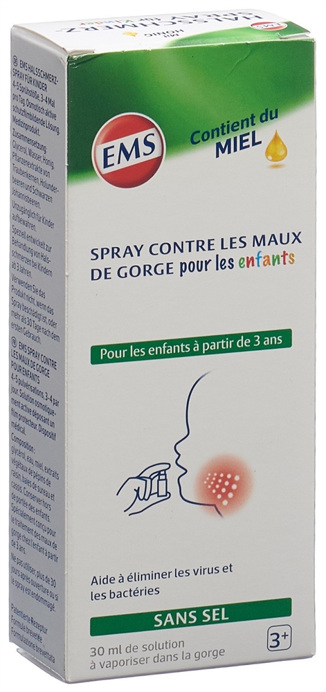 EMS Halsschmerzspray Spray für Kinder Spr 30 ml