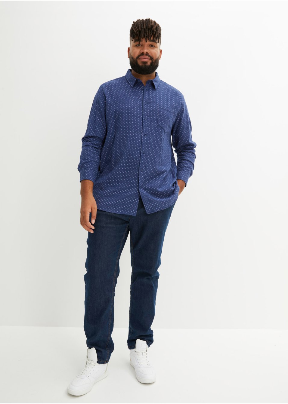 Chemise manches longues en flanelle