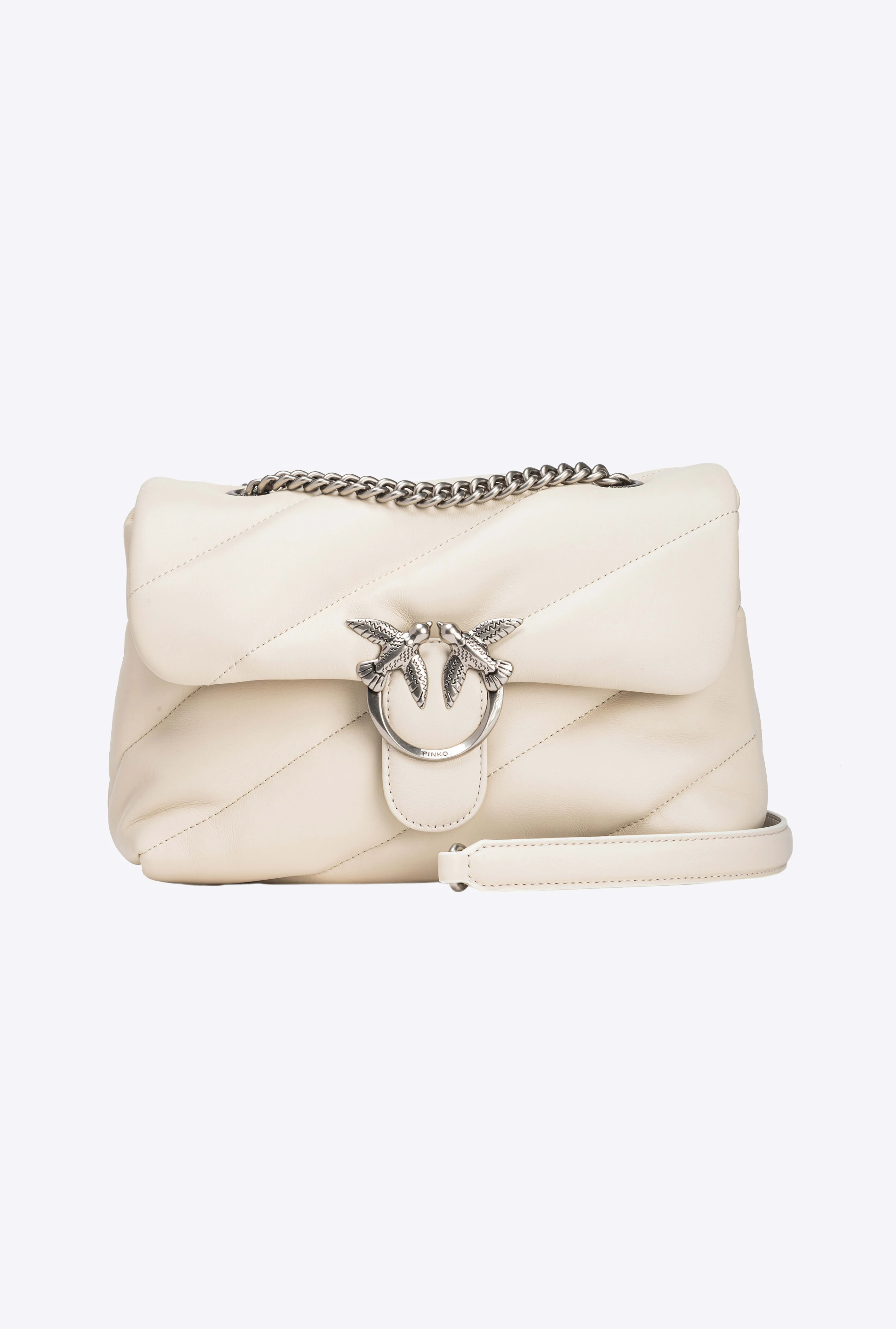 Classic love bag puff maxi quilt | Blanc