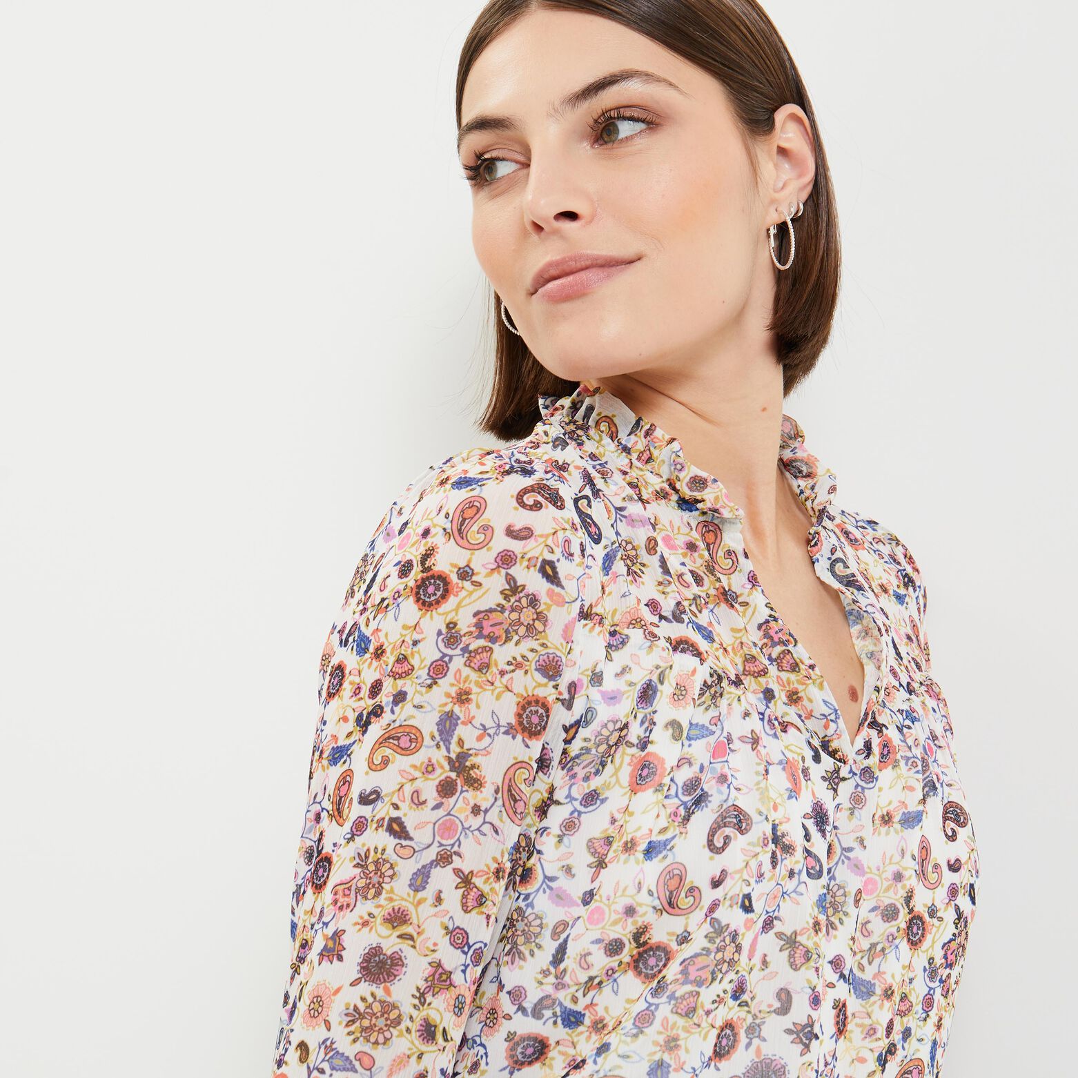 Blouse imprimée femme