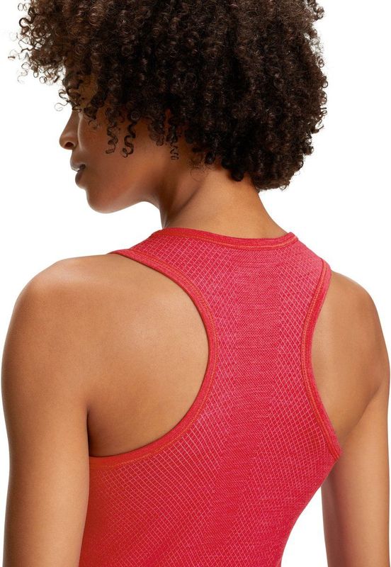 FALKE - Wool-Tech Light - Functioneel Shirt - Rood - Sneldrogend Wol