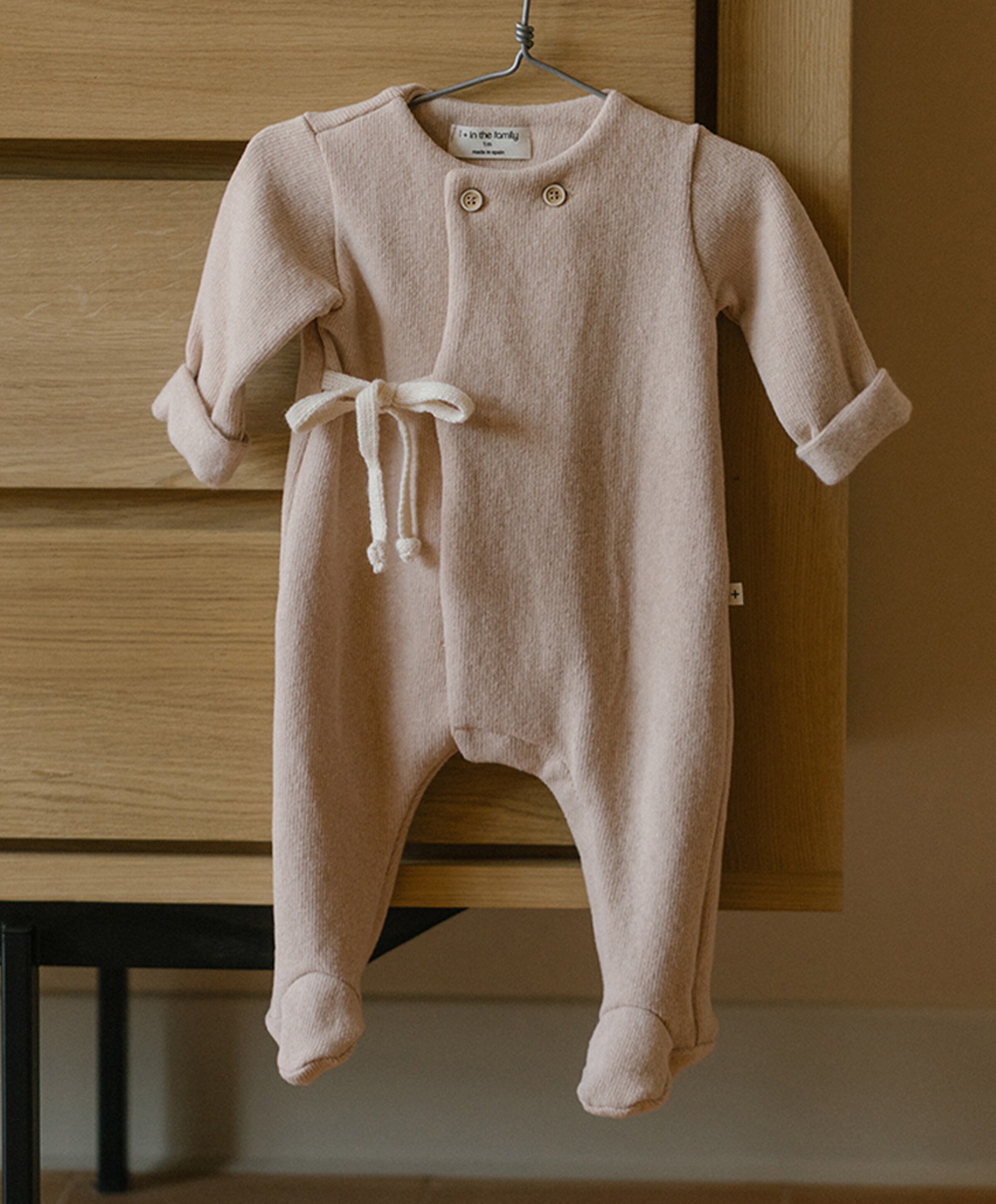 One More in the family Meisjes babypakje roze