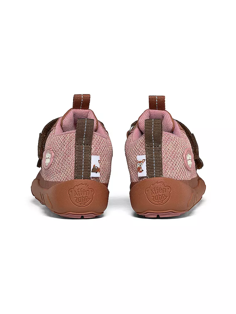 AFFENZAHN Kinder Barfußschuhe - Übergangsschuhe KNIT HAPPY Reh hellbraun