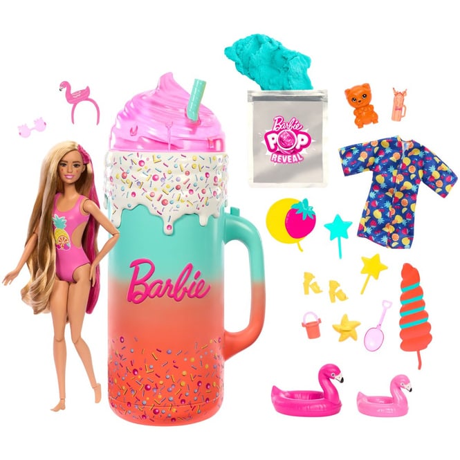 Barbie - Pop! Reveal Puppe - Frucht Serie - Tropical Smoothie