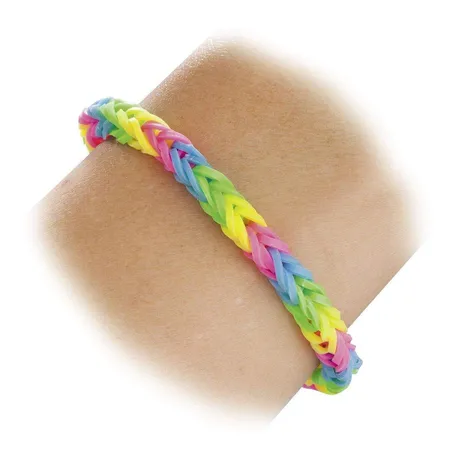 Folia Rubber Loops Neon, Glow in the dark