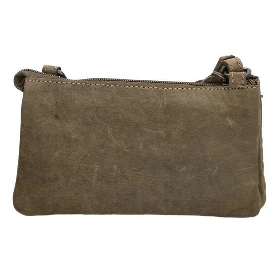 Hide & Stitches Idaho Clutch/ Avondtasje Groen