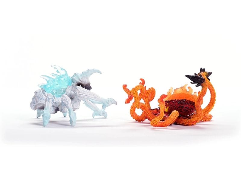 Schleich Eiskäfer vs. Feuerkrake Eldrador Creatures Sammelfiguren-Set