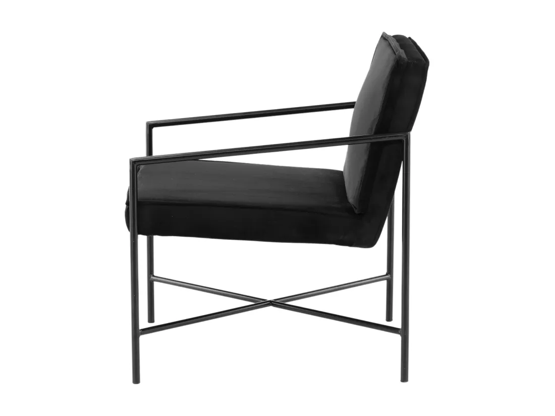 Fauteuil RAKEL AC 1NOS 66x65x78 Noir