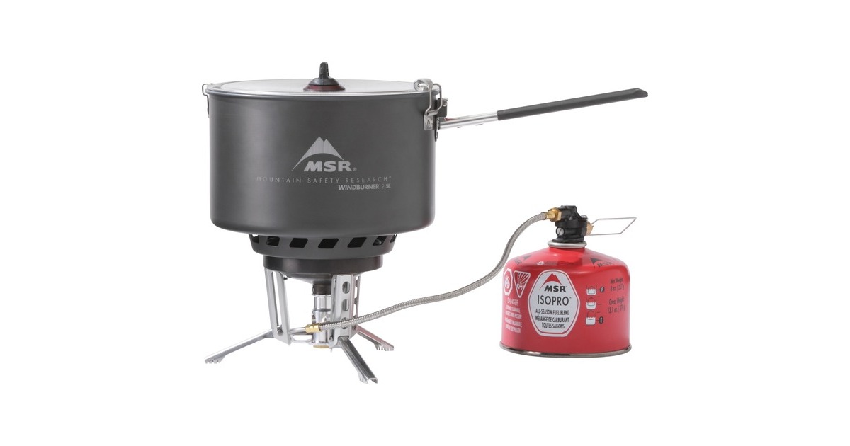 MSRWindBurner Group Stove System gaskooktoestel  (Grijs)