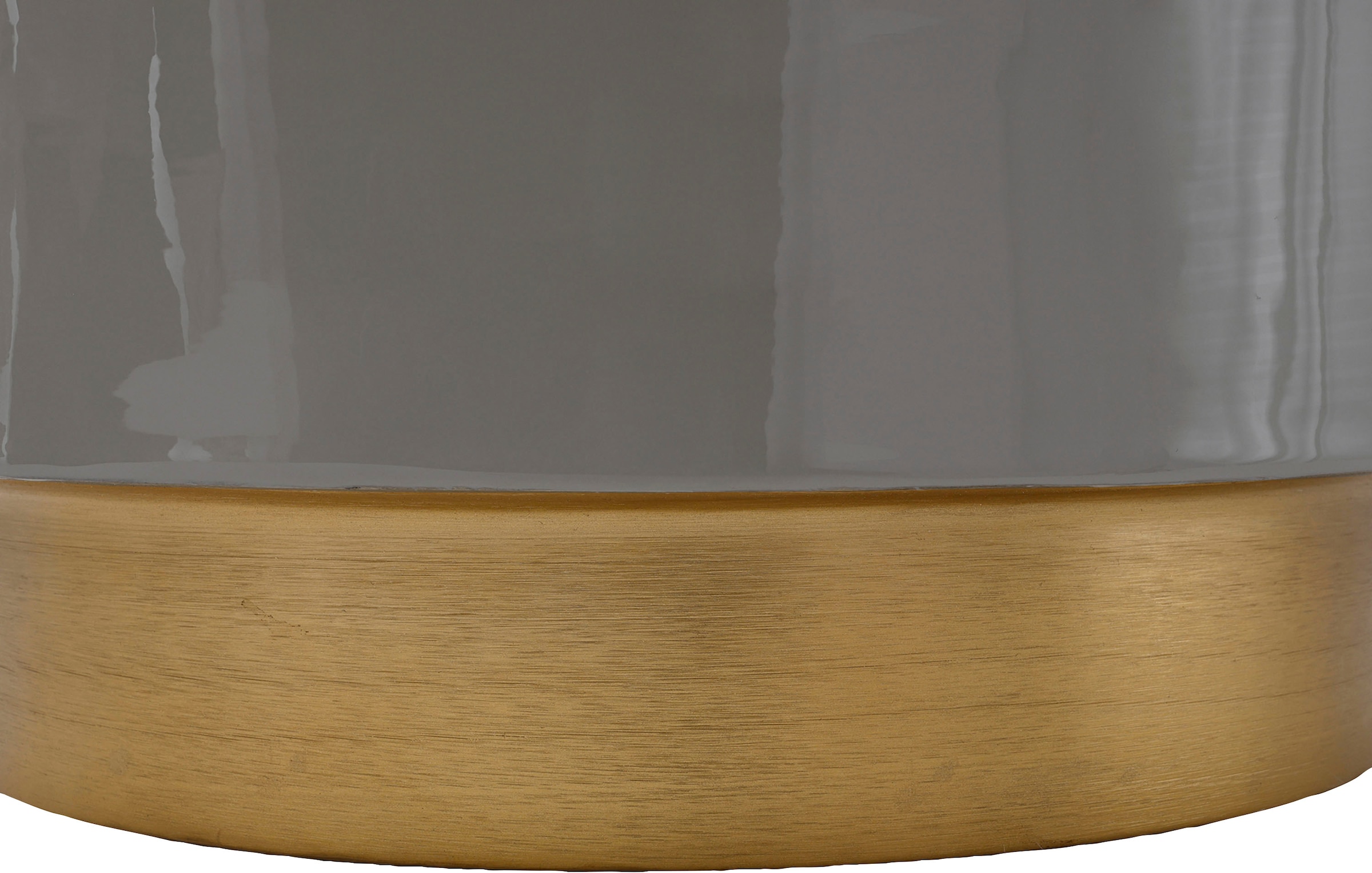 Kayoom Sitzhocker »Hocker Artisse, Edler Touch durch goldenen Sockel« 1 Stk. tlg. stilvoll, farbig lackiert, dekorativ, Moderner Look