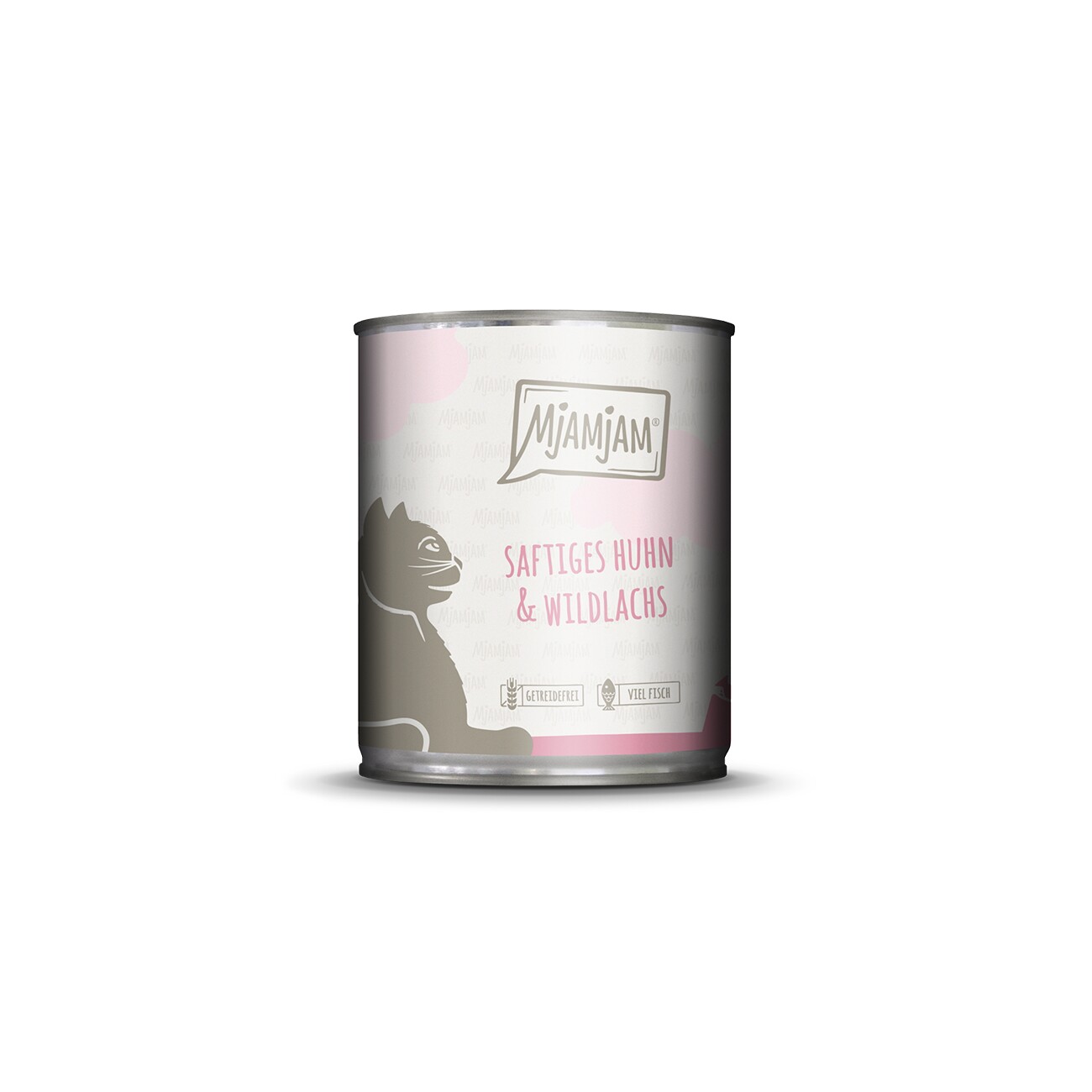 MjAMjAM Nassfutter Katze Adult 6x800 g Huhn und Wildlachs