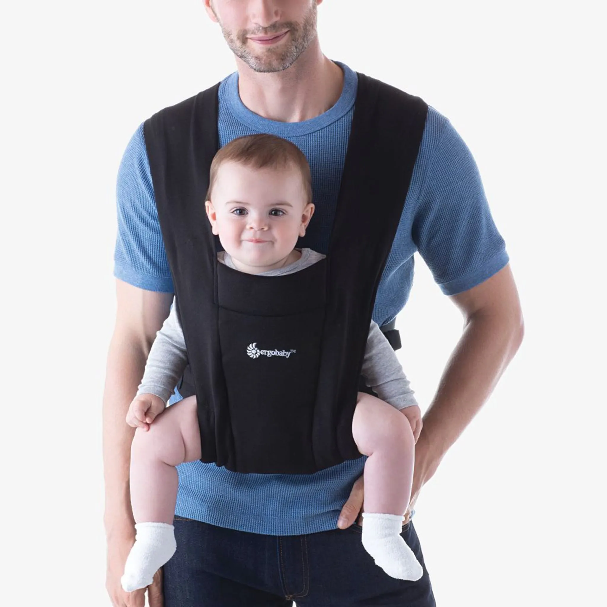Ergobaby Porte-bébé Nouveau-Né Embrace - Noir Intense