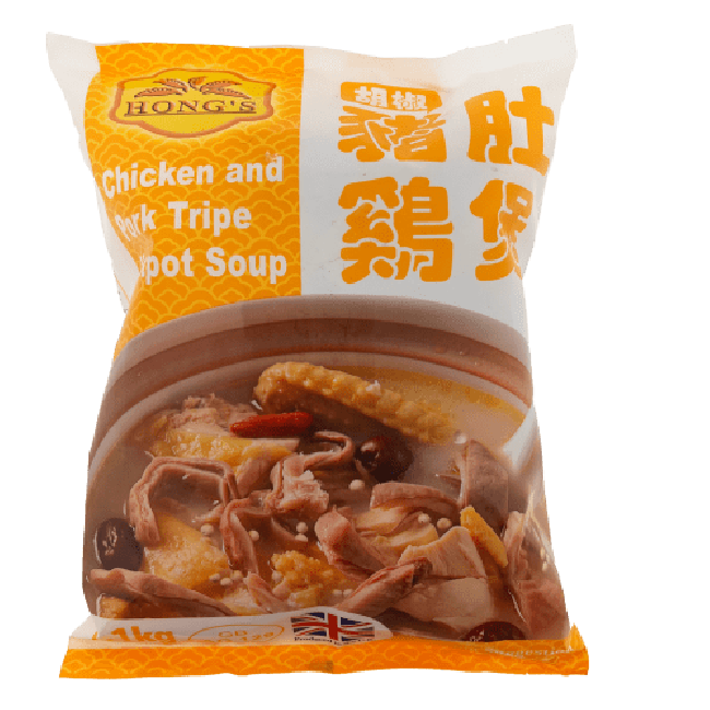 Hong's Bevroren Kip en Varkenspens Hotpot soep 1100g