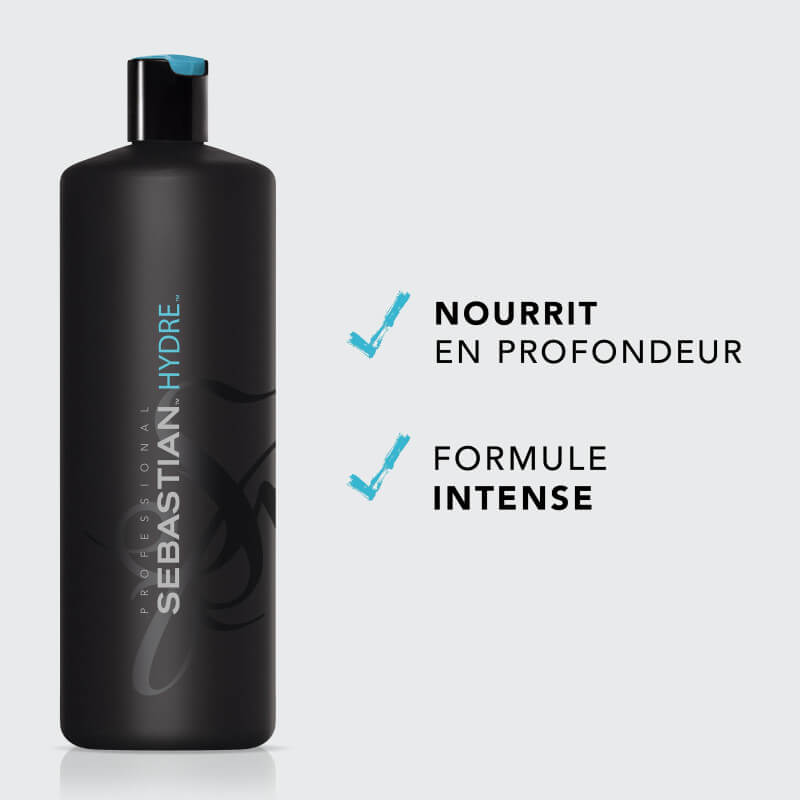 Shampooing cheveux secs Hydre Sebastian 1L