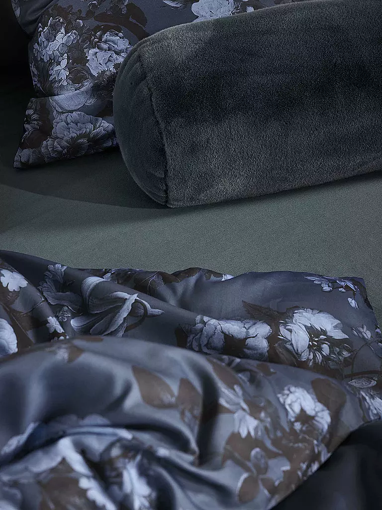 ESSENZA Twill Bettwäsche FLORICE 70x90cm / 140x200cm Bijou Blue hellblau