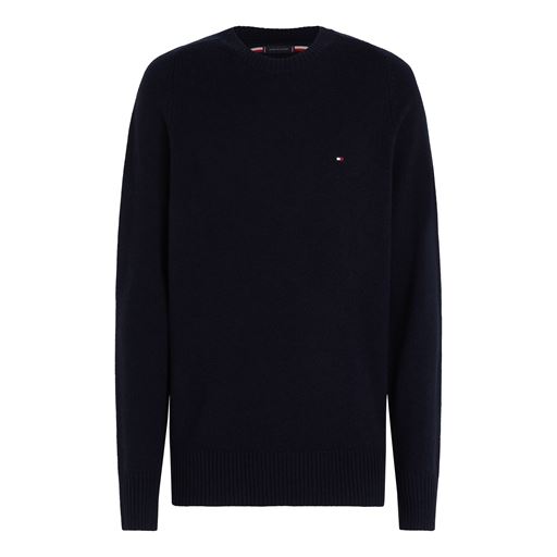 Tommy Hilfiger Lambswool Crew Neck Pullover, Desert Sky, M