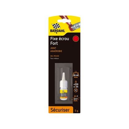 Colle Bardahl Fix'ECROU fort Rouge 5GR Universel