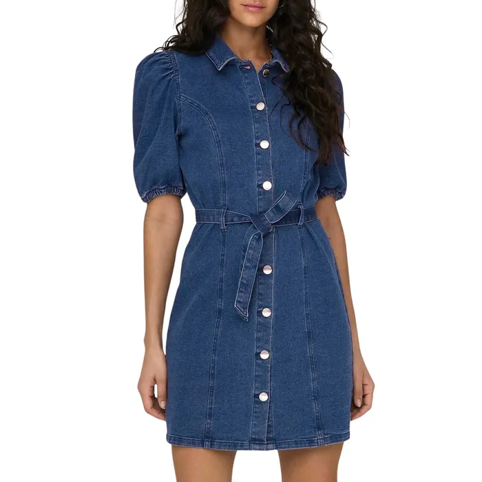 Only Vibbe Denim Jurk Dames