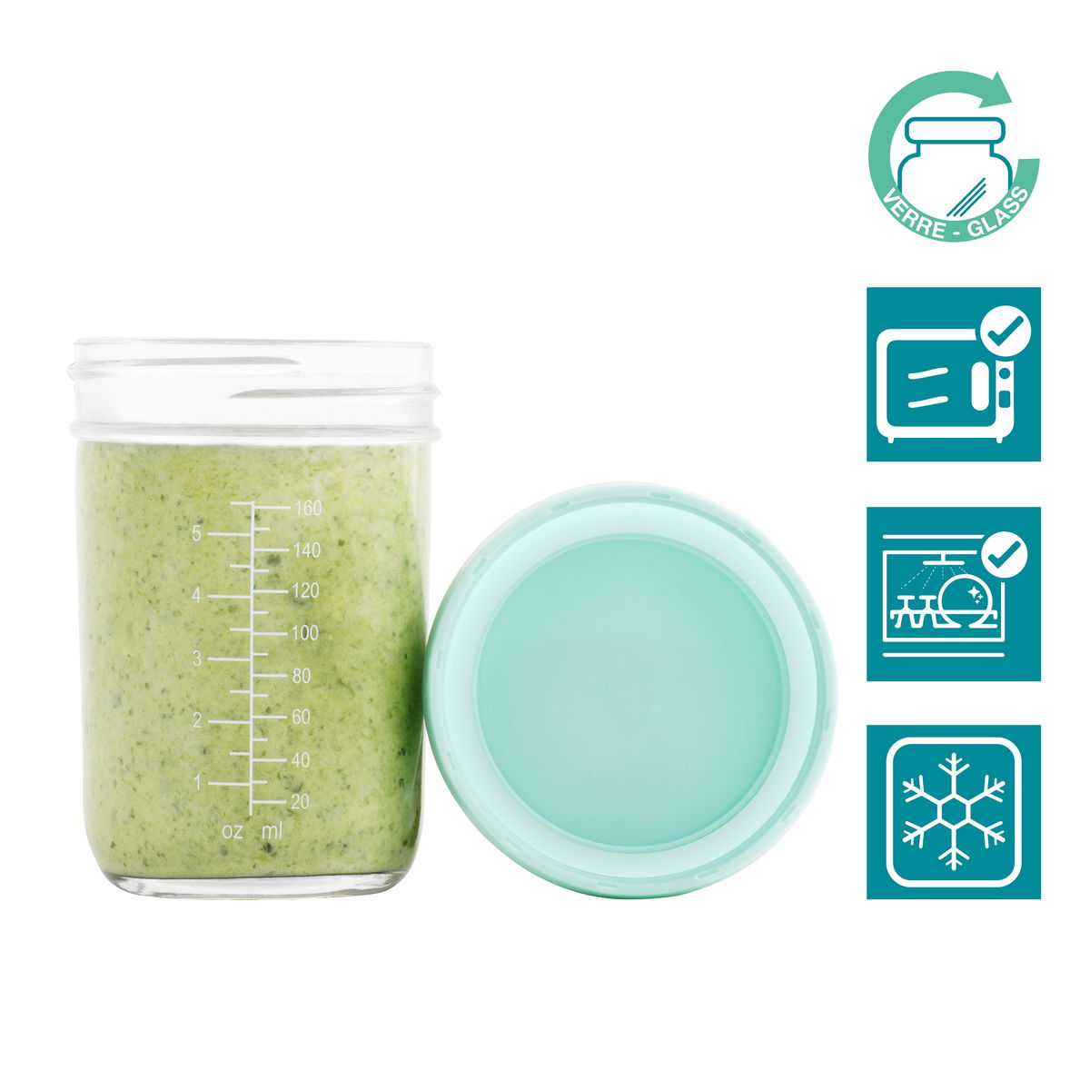 BabymoovBabymoov   Glas Babybols Multiset mit Rezeptbuch
