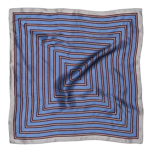 Sneaky Fox Oceane Silk Tøklæde, True Blue