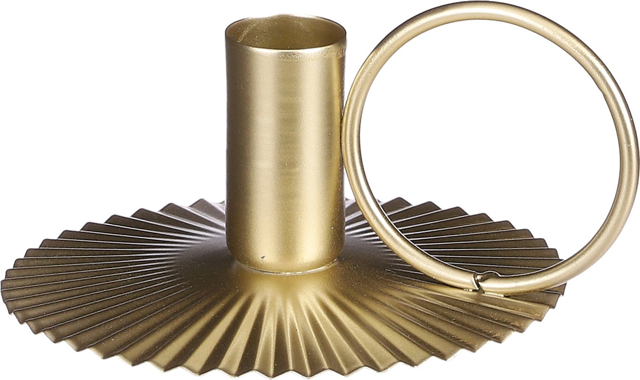 Mica Decorations kandelaar Grisa goud 16,5 x 15 x 8 cm