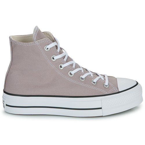 Converse - CHUCK TAYLOR ALL STAR CANVAS PLATFORM - Gris