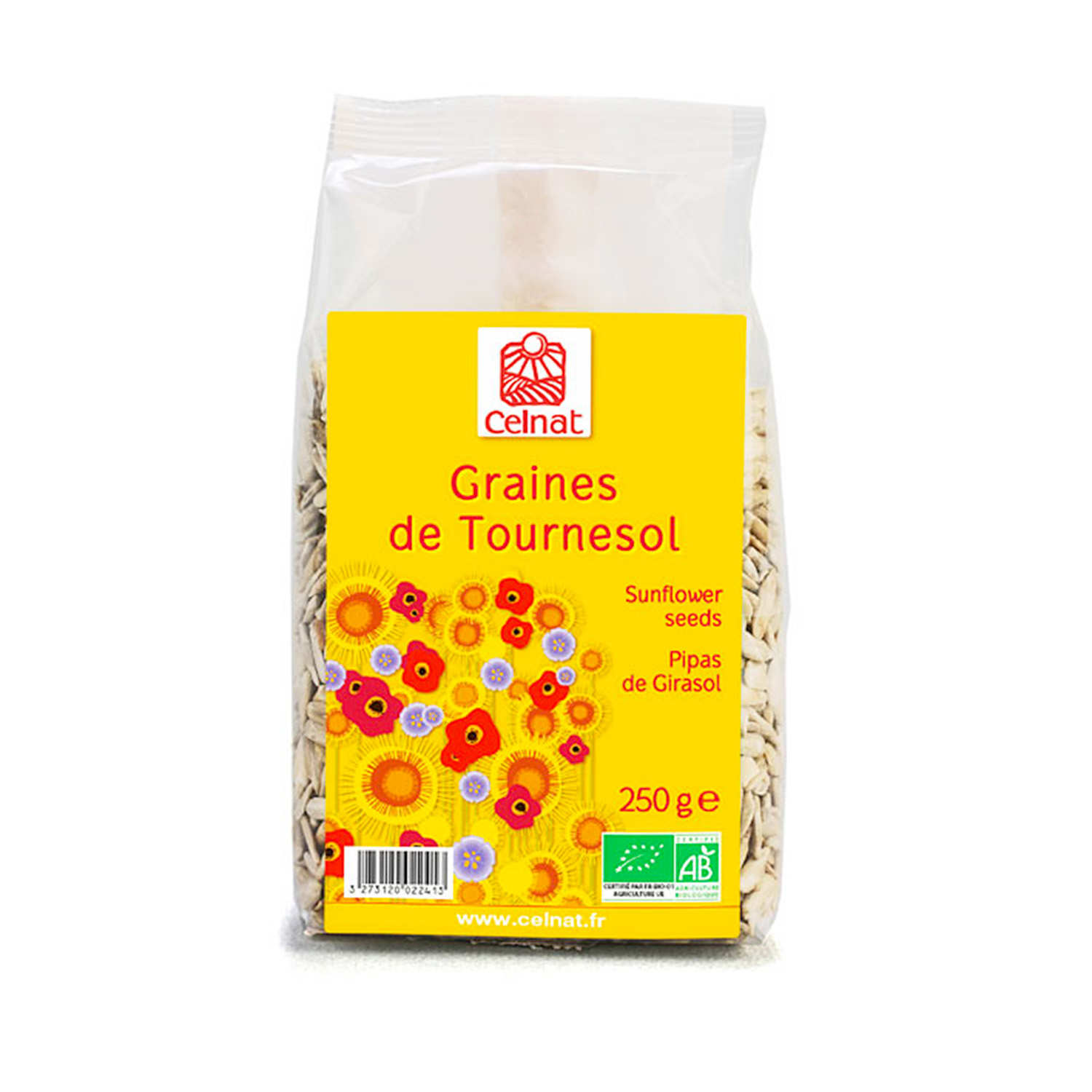 Graines de tournesol décortiquées bio