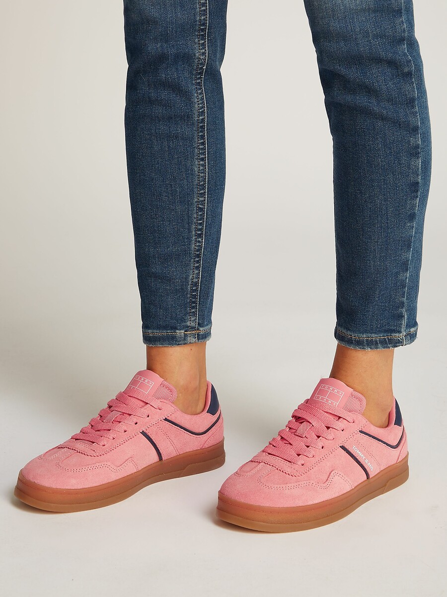 TOMMY JEANS<br>Tênis de camurça The Greenwich