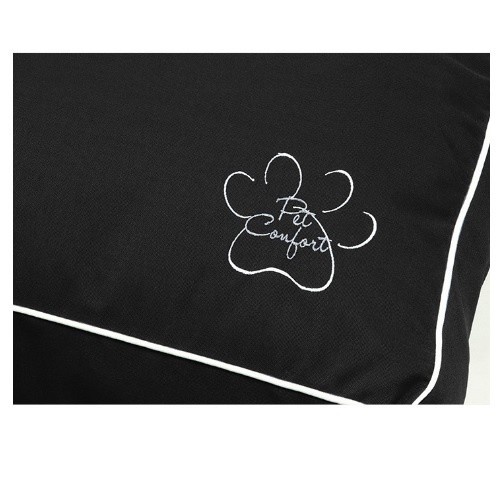 Sofá Comfort Pet L Florida à prova d'água preto para animais de estimação