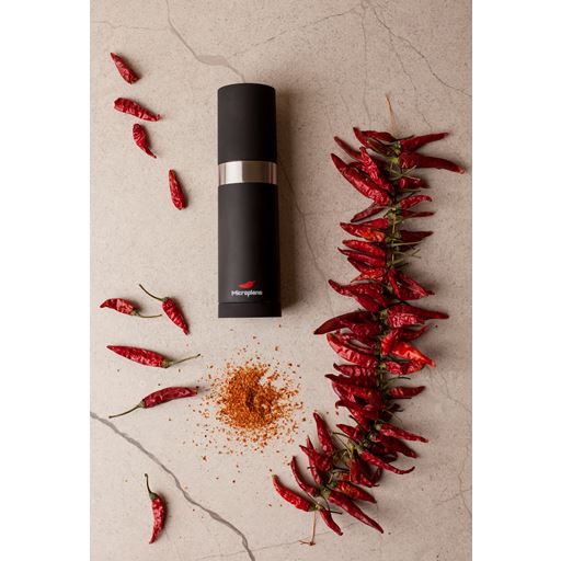 Microplane Chili Kværn, Sort
