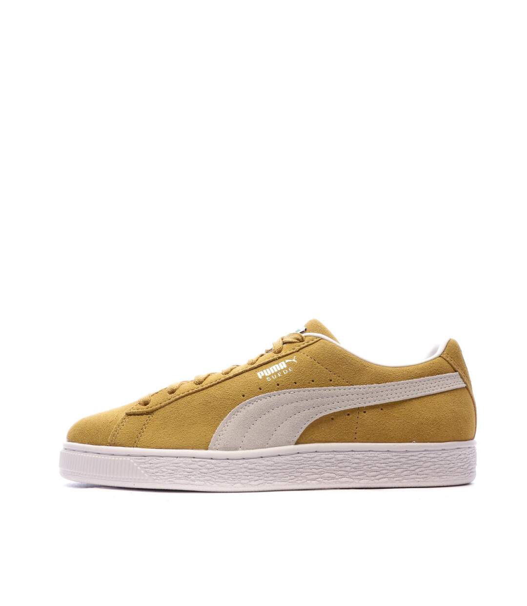 Baskets Jaune Femme Puma Suede Classic XXL