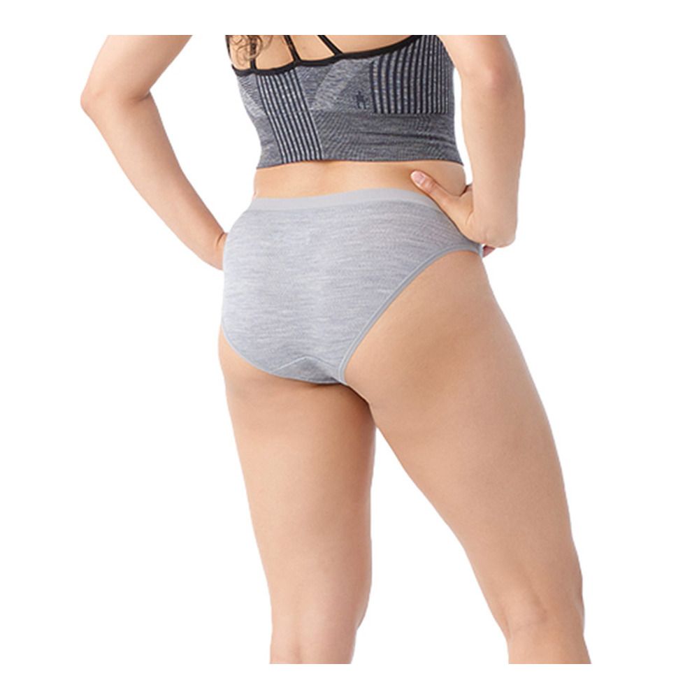 Smartwool MERINO BOXED - Culotte Femme light grey
