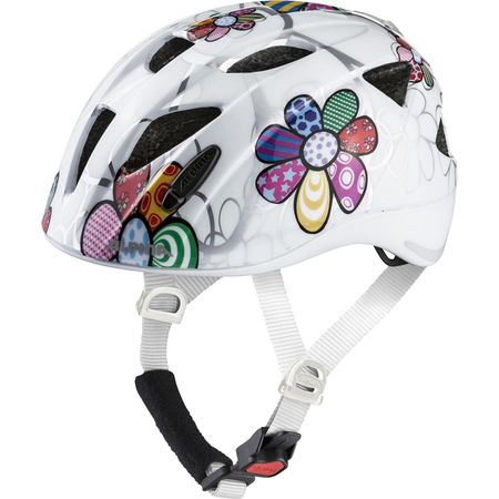 XIMO FLASH Kinderhelm mit Blinklicht  weiss  49-54cm