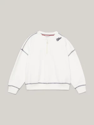 Moletom Varsity com Logo nas Costas da Coleção 1985