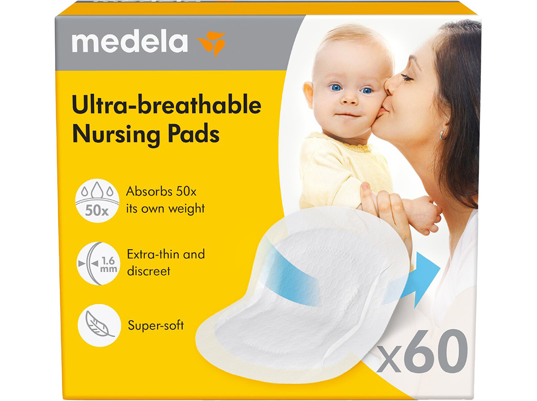 DISCOS PROTEÇÃO MEDELA ULTRARRESPIRÁVEIS 60UN
